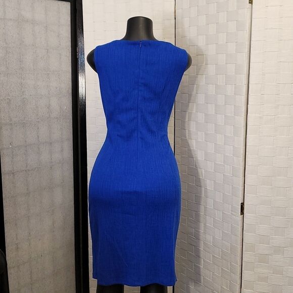 BRAND NEW ENFOCUS STUDIO BUTTON PLACKET SIDE RUCHED DETAILS DRESS - Picture 9 of 13